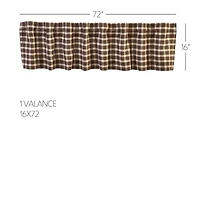 Vhc Brands Rory Rod Pocket Tailored Valance