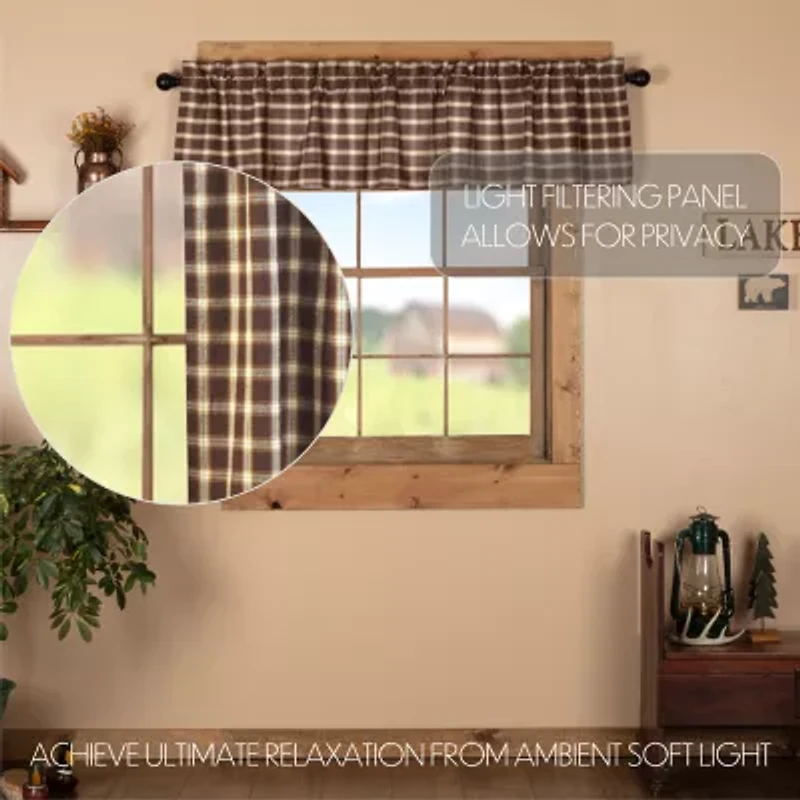 Vhc Brands Rory Rod Pocket Tailored Valance