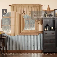 Vhc Brands Stratton Swag Rod Pocket Tailored Valance