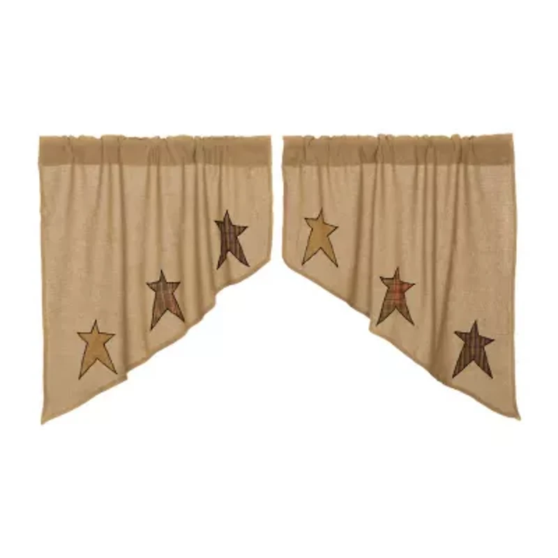 Vhc Brands Stratton Swag Rod Pocket Tailored Valance