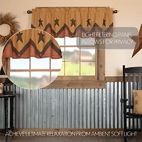 Vhc Brands Stratton Layered Rod Pocket Valance
