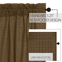 Vhc Brands Tea Cabin 2-pc. Rod Pocket Window Tier