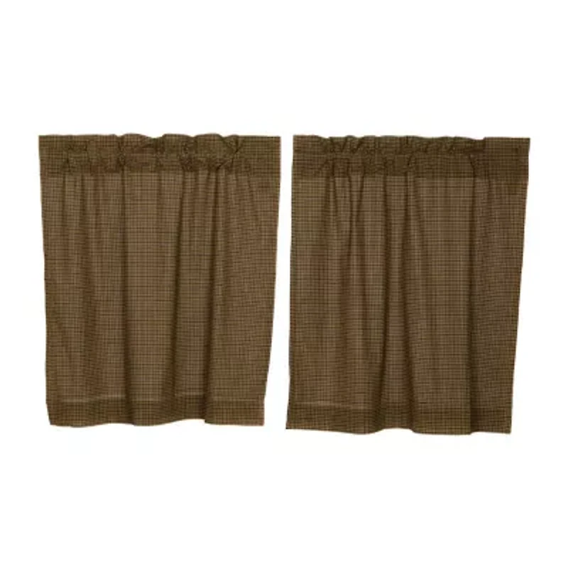 Vhc Brands Tea Cabin 2-pc. Rod Pocket Window Tier