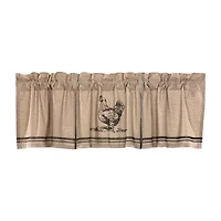 Vhc Brands Sawyer Chicken Rod Pocket Tailored Valance