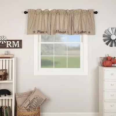 Vhc Brands Sawyer Gather Rod Pocket Valance