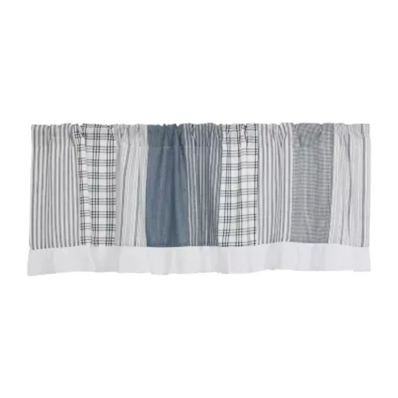 Vhc Brands Sawyer Patchwork Rod Pocket Valance