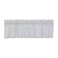 Vhc Brands Sawyer Ticking Rod Pocket Valance