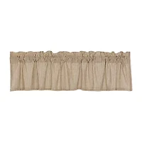 Vhc Brands Sawyer Ticking Rod Pocket Tailored Valance
