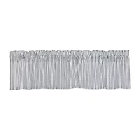 Vhc Brands Sawyer Ticking Rod Pocket Valance