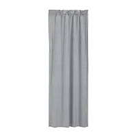 Vhc Brands Sawyer Ticking Rod Pocket Blackout Single Curtain Panel