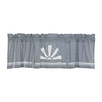 Vhc Brands Sawyer Windmill Rod Pocket Valance