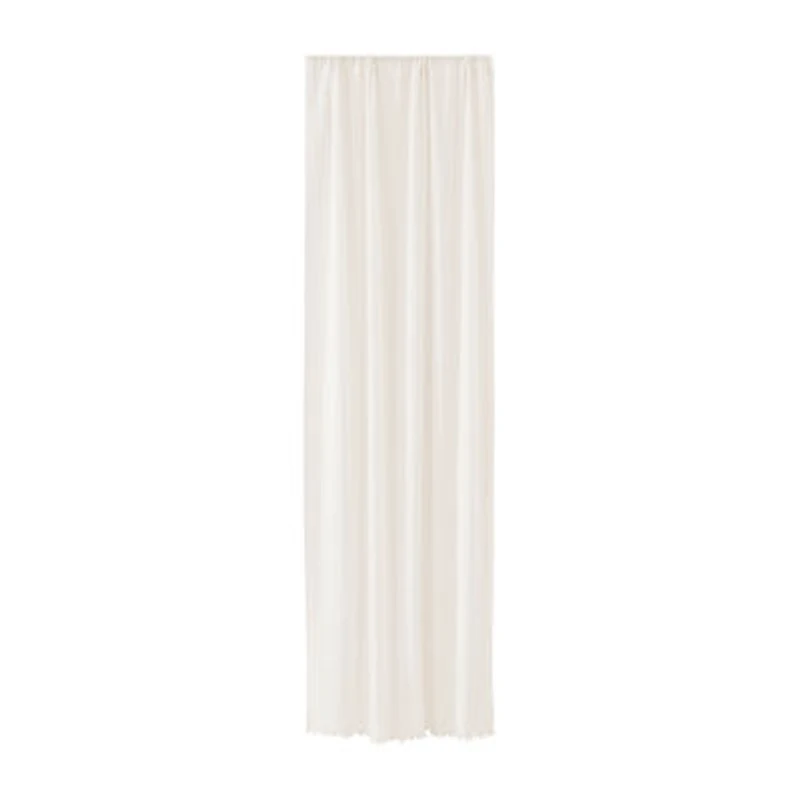 Vhc Brands Tobacco Cloth Rod Pocket Sheer Single Curtain Panel