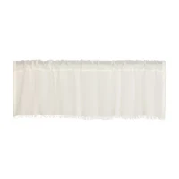 Vhc Brands Tobacco Cloth Rod Pocket Valance
