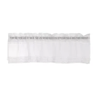 Vhc Brands Ruffled Sheer Rod Pocket Valance