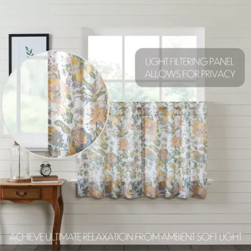 Vhc Brands Wilder 2-pc. Rod Pocket Window Tier