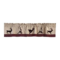 Vhc Brands Wyatt Deer Rod Pocket Tailored Valance
