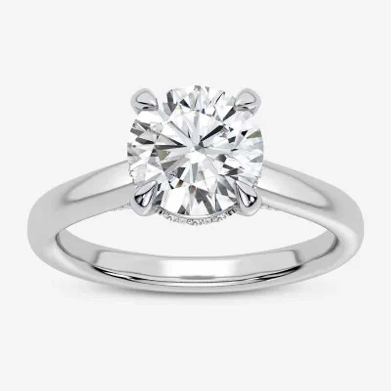2 1/5 CT. T.W. (G-H / SI1-SI2) Lab-Grown Diamond Solitaire Engagement Ring 14K Gold