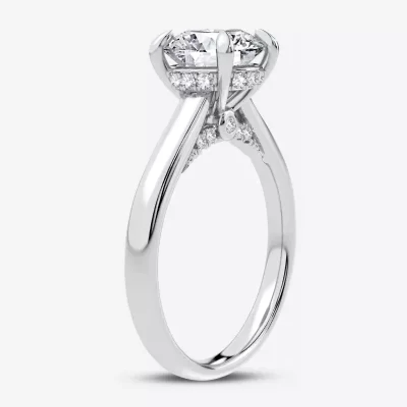 2 1/5 CT. T.W. (G-H / SI1-SI2) Lab-Grown Diamond Solitaire Engagement Ring 14K Gold