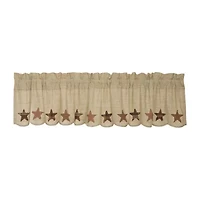 Vhc Brands Abilene Star Rod Pocket Valance