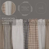 Vhc Brands Ashmont Patchwork Rod Pocket Valance