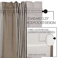 Vhc Brands Ashmont Patchwork Rod Pocket Valance