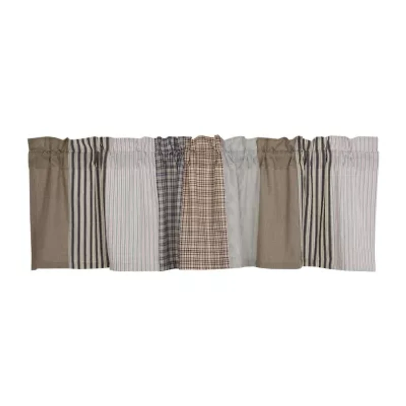 Vhc Brands Ashmont Patchwork Rod Pocket Valance
