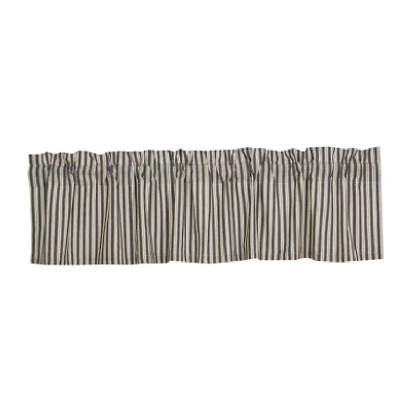 Vhc Brands Ashmont Ticking Rod Pocket Valance