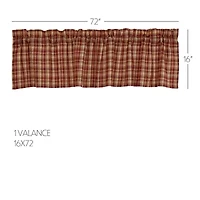 Vhc Brands Beckham Rod Pocket Valance