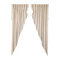 Vhc Brands Grace Prairie Rod Pocket Light-Filtering Set of 2 Curtain Panel