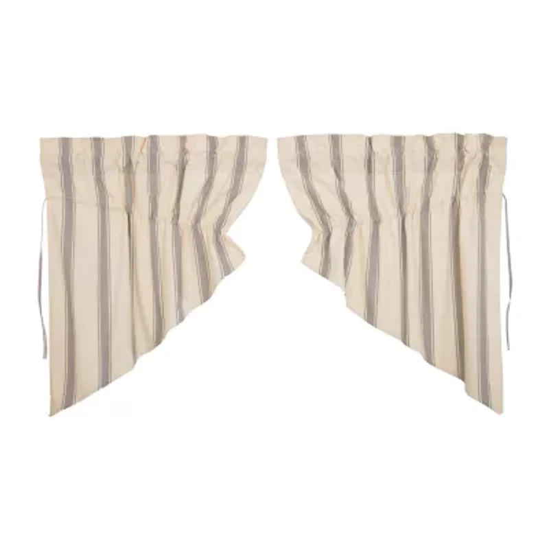 Vhc Brands Grace Prairie Swag Rod Pocket Tailored Valance