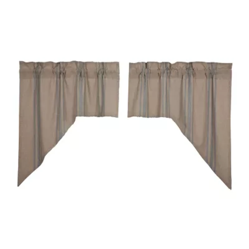 Vhc Brands Grain Sack Swag Rod Pocket Valance