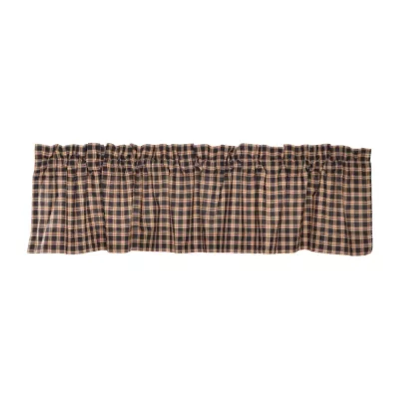 Vhc Brands Bingham Star Rod Pocket Tailored Valance
