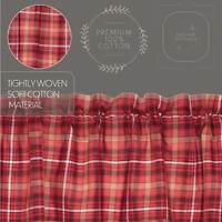 Vhc Brands Braxton Prairie Swag Rod Pocket Scallop Valance