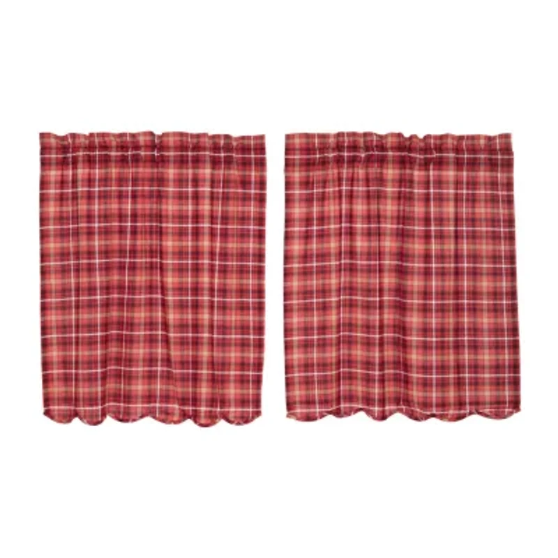 Vhc Brands Braxton 2-pc. Rod Pocket Window Tier