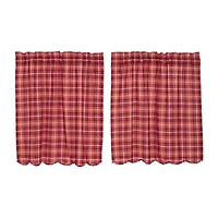 Vhc Brands Braxton 2-pc. Rod Pocket Window Tier