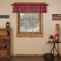 Vhc Brands Braxton Rod Pocket Scallop Valance