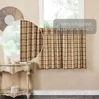 Vhc Brands Cider Mill 2-pc. Rod Pocket Window Tier
