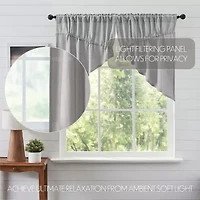Vhc Brands Cotton Burlap Prairie Swag Rod Pocket Tailored Valance