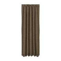 Vhc Brands Country Star Rod Pocket Blackout Single Curtain Panel