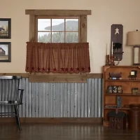 Vhc Brands Country Star 2-pc. Rod Pocket Window Tier