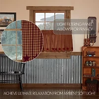 Vhc Brands Country Star 2-pc. Rod Pocket Window Tier