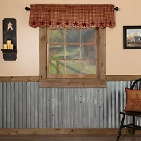 Vhc Brands Country Star Rod Pocket Valance