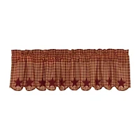 Vhc Brands Country Star Rod Pocket Valance