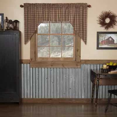 Vhc Brands Crosswoods Swag Rod Pocket Tailored Valance