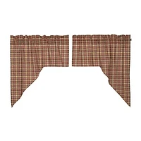 Vhc Brands Crosswoods Swag Rod Pocket Tailored Valance