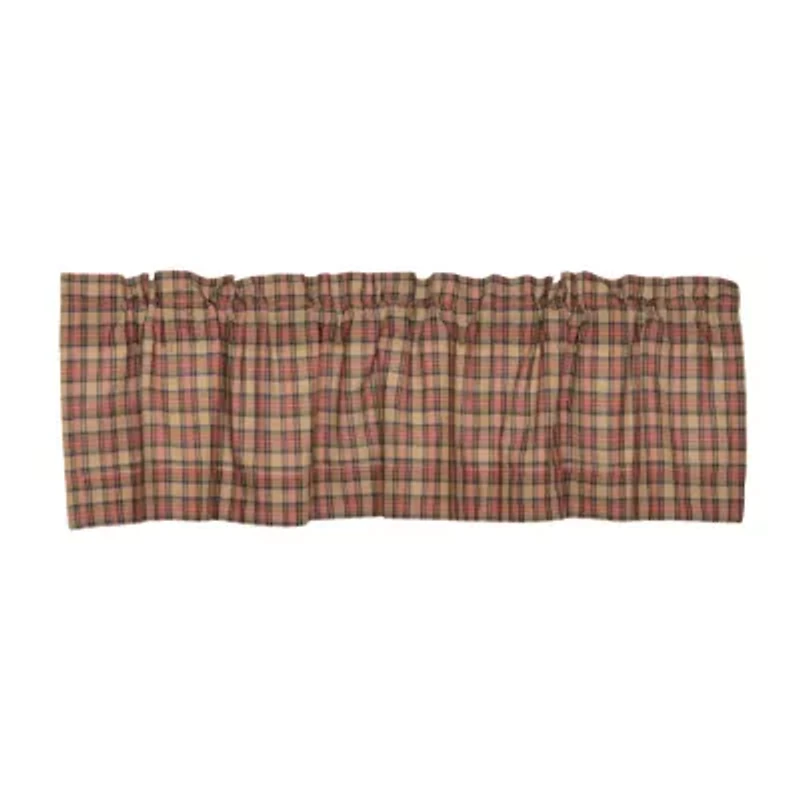 Vhc Brands Crosswoods Rod Pocket Tailored Valance