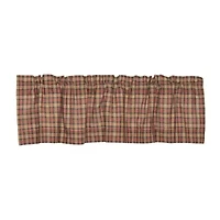 Vhc Brands Crosswoods Rod Pocket Tailored Valance