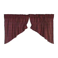 Vhc Brands Cumberland Prairie Swag Rod Pocket Tailored Valance
