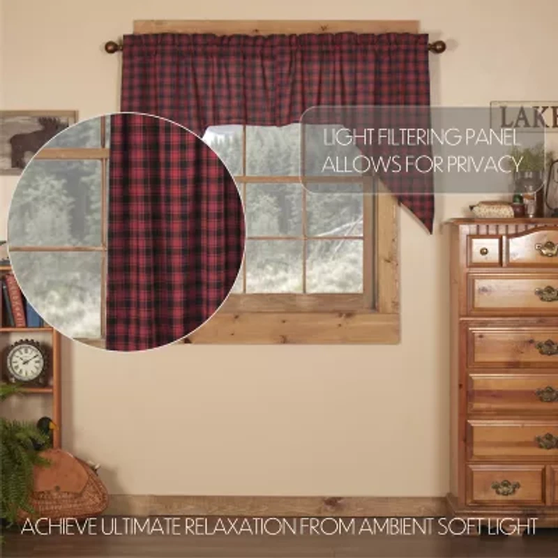 Vhc Brands Cumberland Swag Rod Pocket Tailored Valance