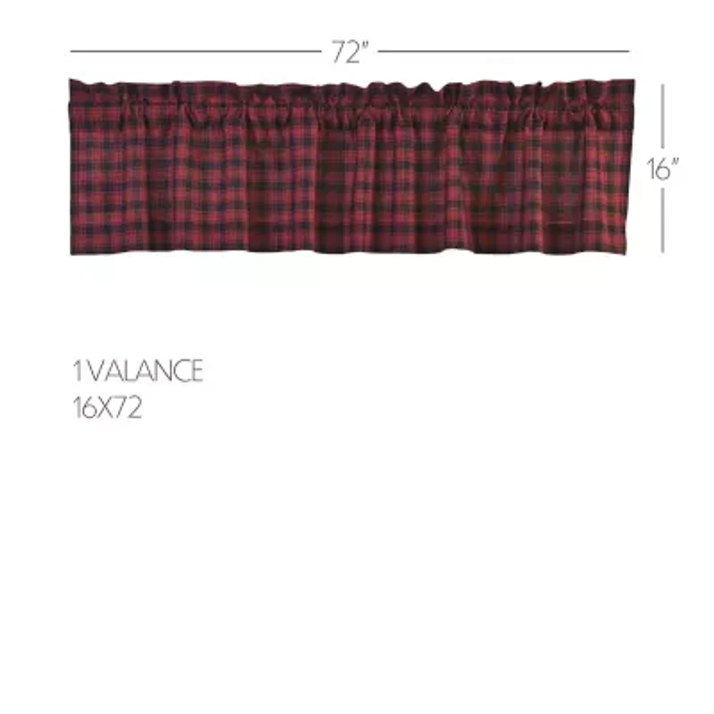 Vhc Brands Cumberland Rod Pocket Tailored Valance